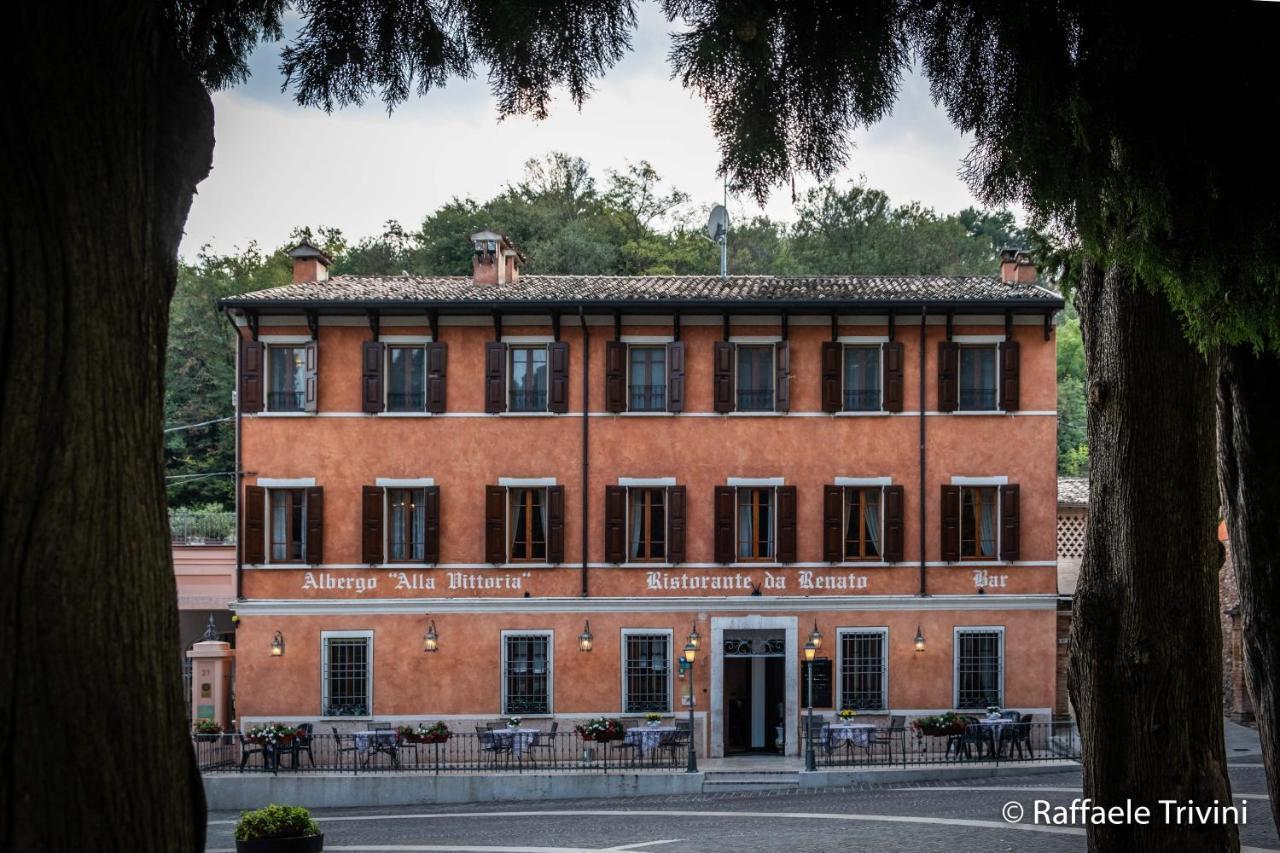 Hotel Ristorante Alla Vittoria Solferino Exterior foto